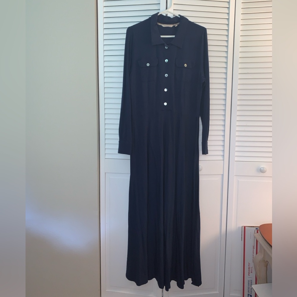 Soft Surroundings knit maxi dress Large NWOT